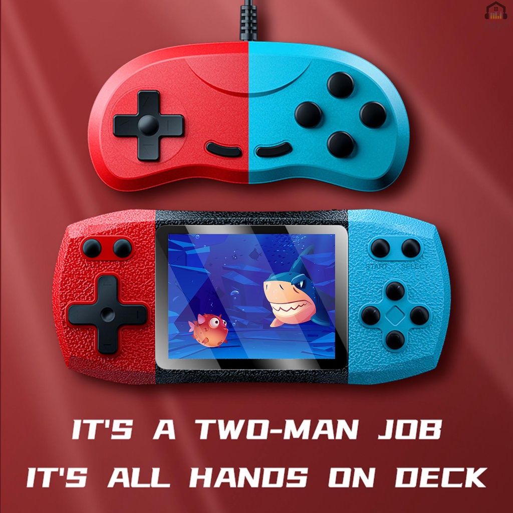 Máy chơi game cầm tay G620 3.0 inch tích hợp 500 trò chơi điện tử màn hình màu sạc pin 1000mah