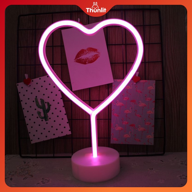 Đèn ngủ sạc Thunlit cổng USB thiết kế độc đáo lãng mạn phù hợp làm quà Valentine