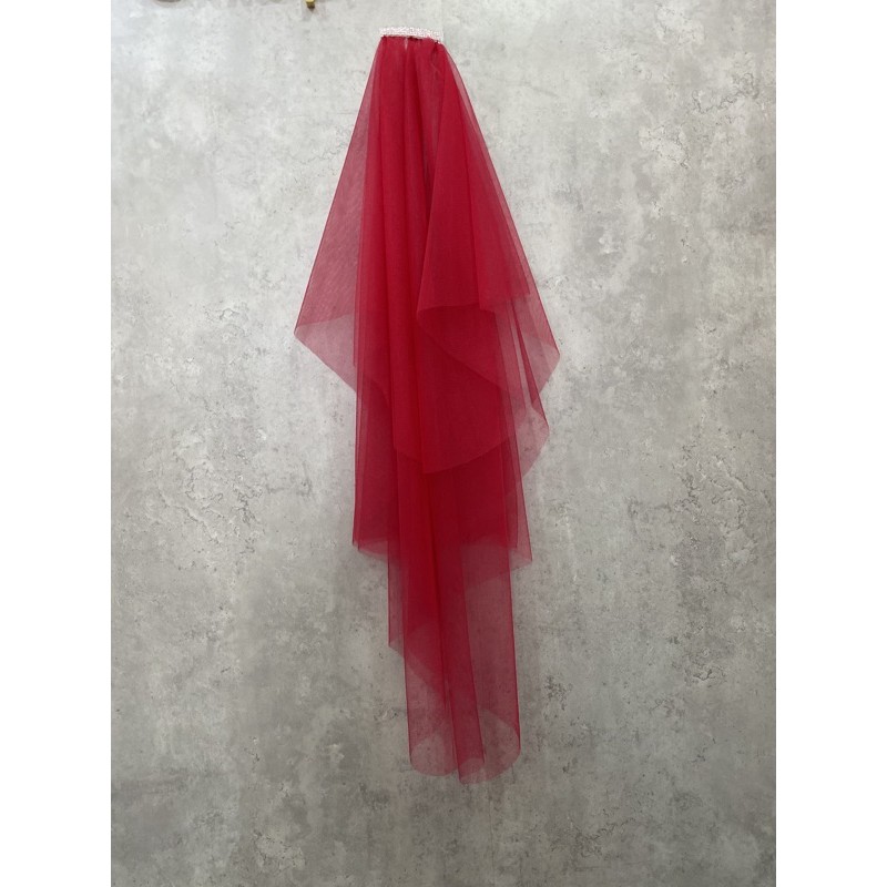 Voan cài đầu cô dâu