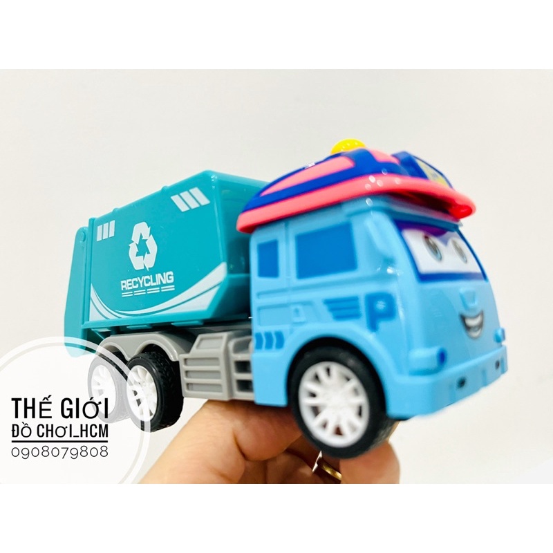 [TRỢ GIÁ-RẤT ĐẸP] Đồ chơi xe cứu hoả, xe công trình, xe môi trường robocar poli dành cho bé thích khám phá mô hình xe