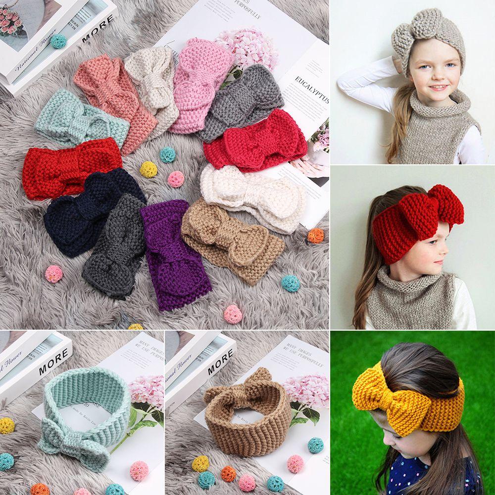 Băng Đô Dệt Kim Co Giãn Mềm Mại Cho Bé Gái