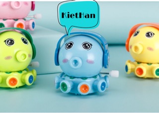 Thú vặn cót LOẠI TO- Đồ chơi cho bé