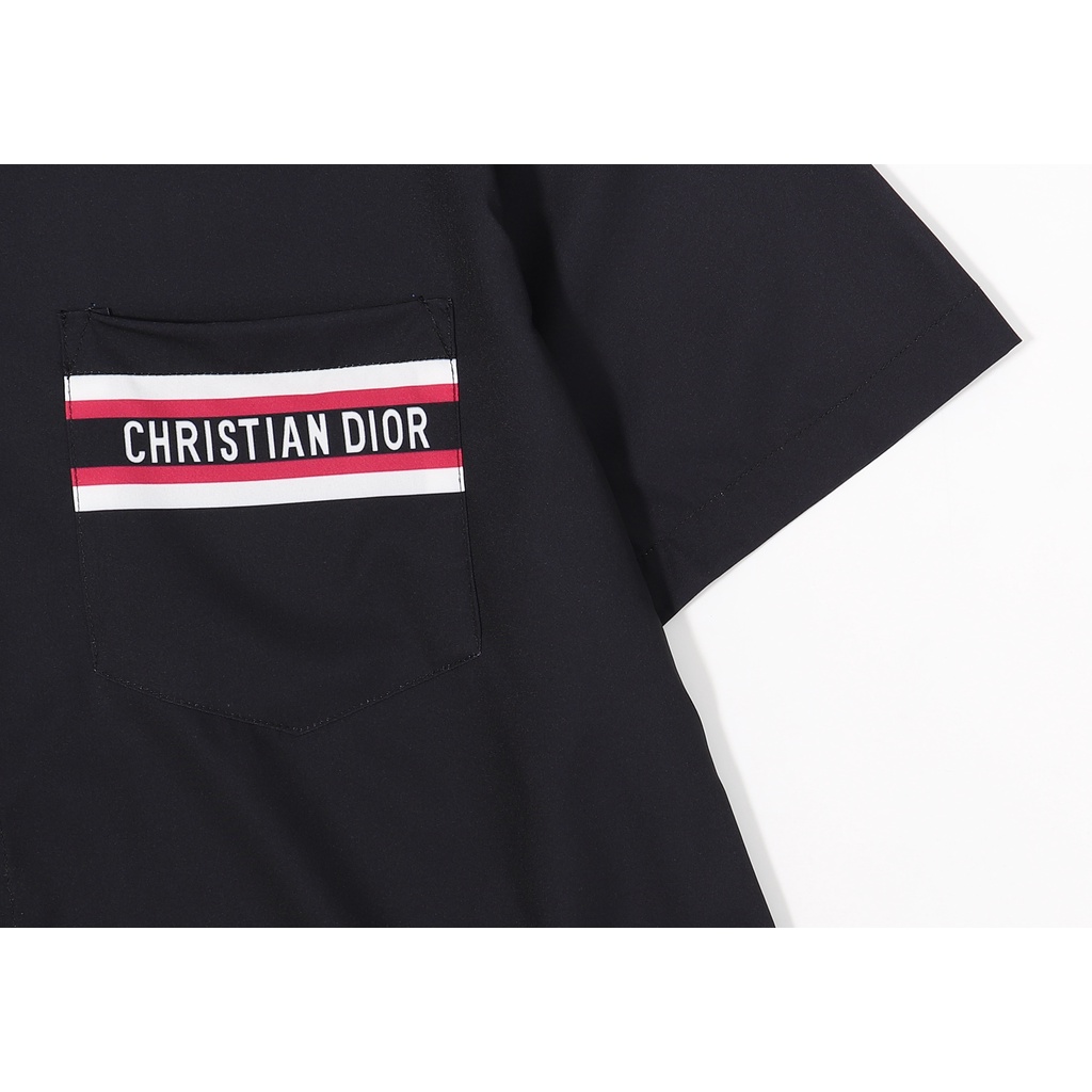 Áo Sơ Mi In Họa Tiết Phối Túi Thời Trang Xu Hướng