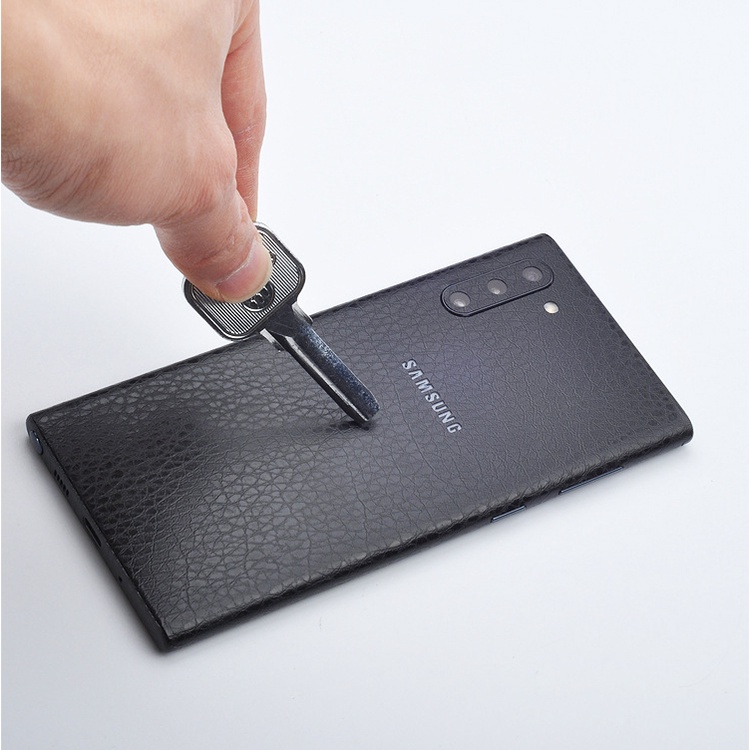 Dán mặt lưng skin vân giả da Samsung NOTE 10 PLUS NOTE 10 S20 ultra Note 20 S10 PLUS S10 5G NOTE 8 NOTE 9 S8 S9 S10