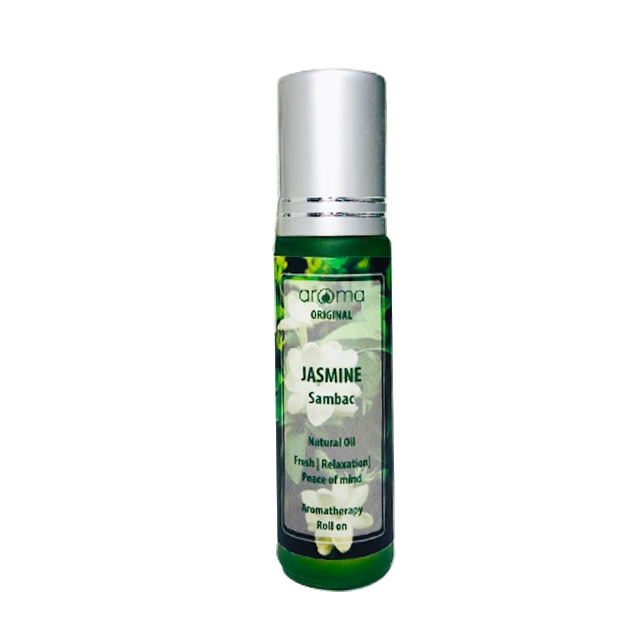 [ AROMA ] Dầu Lăn Thảo Mộc Thiên Nhiên Hoa Lài - Jasmine 10ml