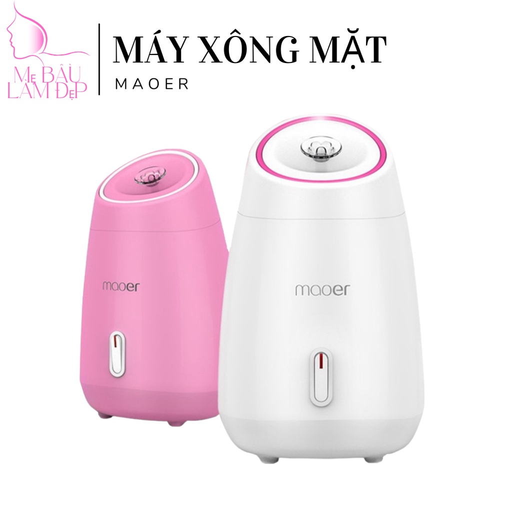 [HÀNG CÓ SẴN] Máy xông Mũi Họng, xông hơi mặt bằng thảo dược hoa quả 2 in1 MAOER (Bảo hành 6 tháng)