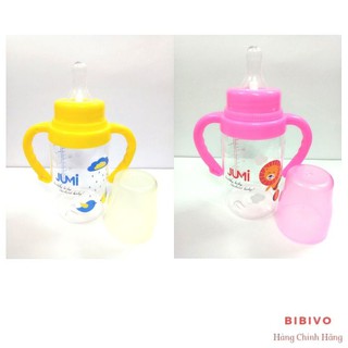 Bình Sữa Jumi - 140ml (Màu ngẫu nhiên) - Hình thật 100%