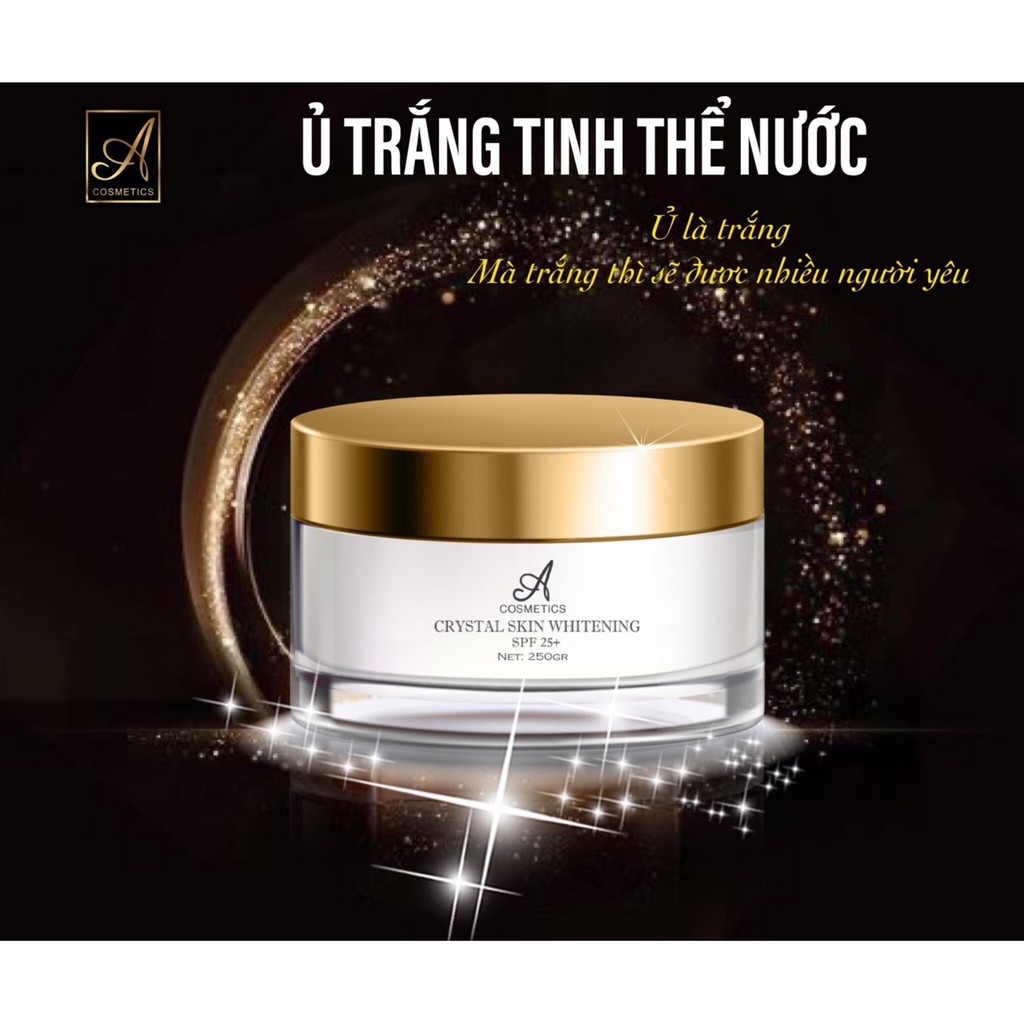 Ủ Trắng Tinh Thể Nước A Cosmetics (Crystal Skin Whitening ACosmetics ACosmetic) Mỹ Phẩm Phương Anh A Cosmetic Chính Hãng | BigBuy360 - bigbuy360.vn