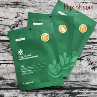 Mặt nạ dưỡng da mụn Caryophy Portulaca Mask 3IN1 (1 MIẾNG)