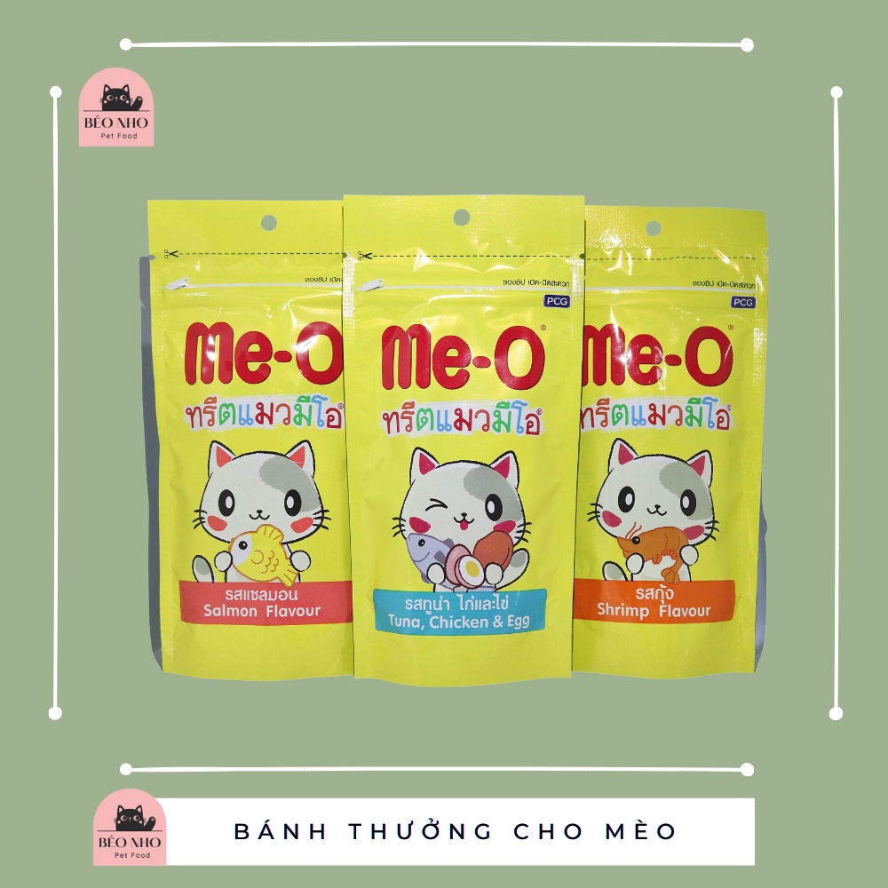 BÁNH THƯỞNG ME-O CHO MÈO (đủ 3 vị)