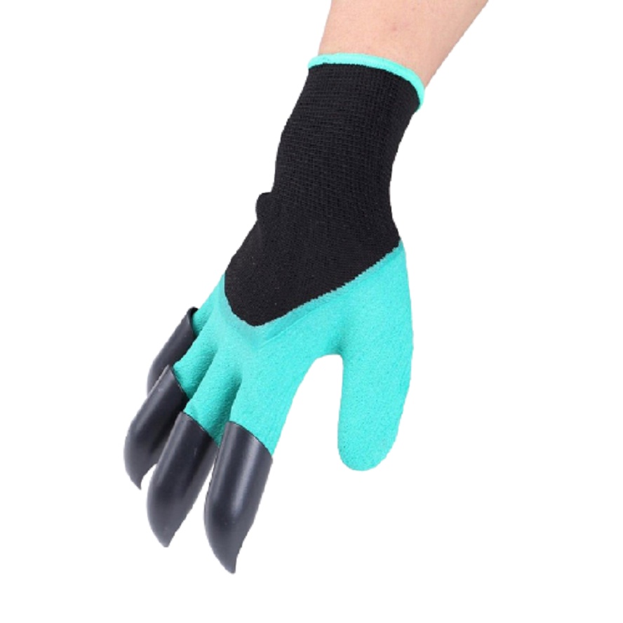 Găng tay làm vườn chuyên dụng có móng đào xới đất - gieo hạt - bảo vệ đôi tay No.101183
