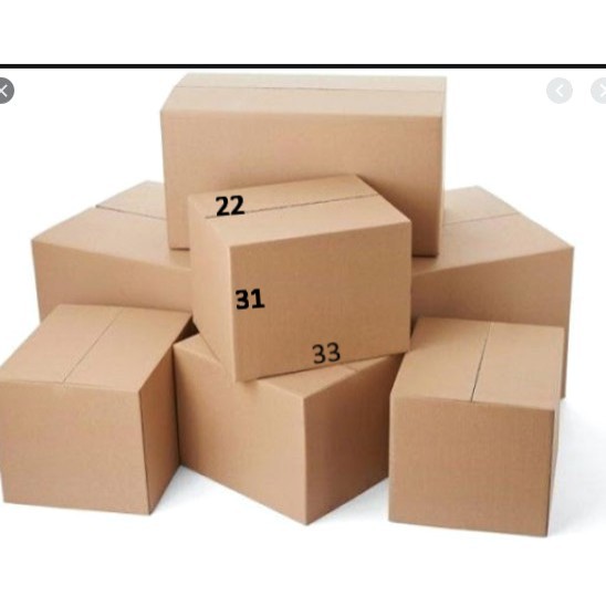 THÙNG CARTON 3 LỚP SIZE 30X30X30CM, THÙNG ĐÓNG HÀNG, ĐỰNG ĐỒ TIỆN DỤNG