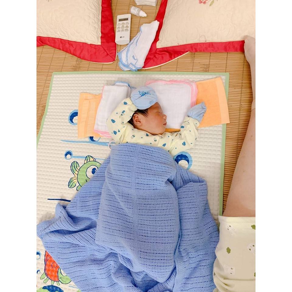 Sỉ 15 chăn lưới đắp hè chống ngạt cho bé