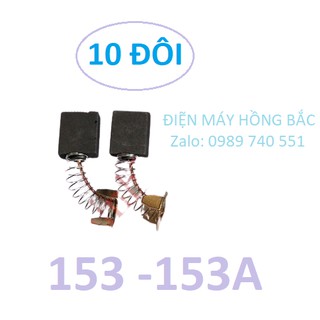 10 đôi chổi than 153A dùng cho máy cắt nhôm, máy soi - Chổi than MKT153A