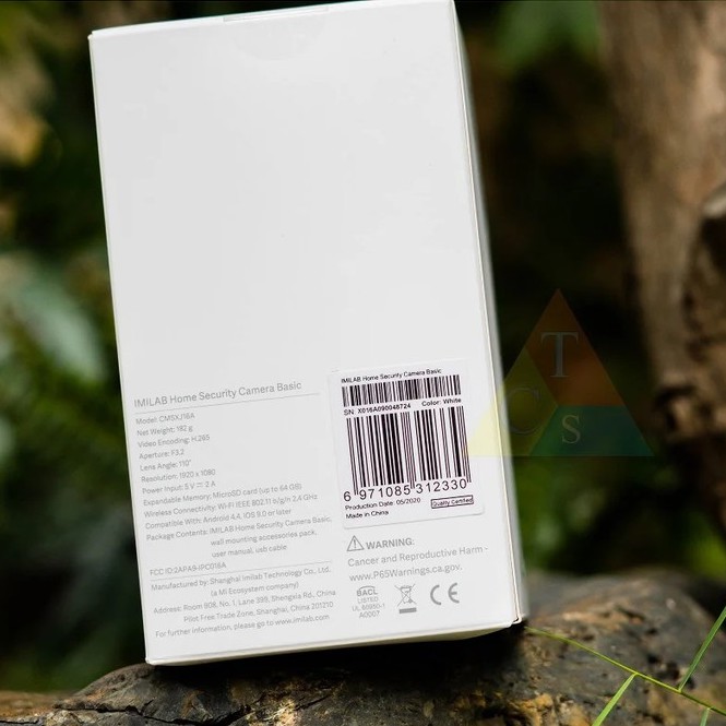 [Mã 267ELSALE hoàn 7% đơn 300K] Camera IP giám sát Xiaomi Imilab Basic 1080p FHD Bản Quốc Tế | BigBuy360 - bigbuy360.vn