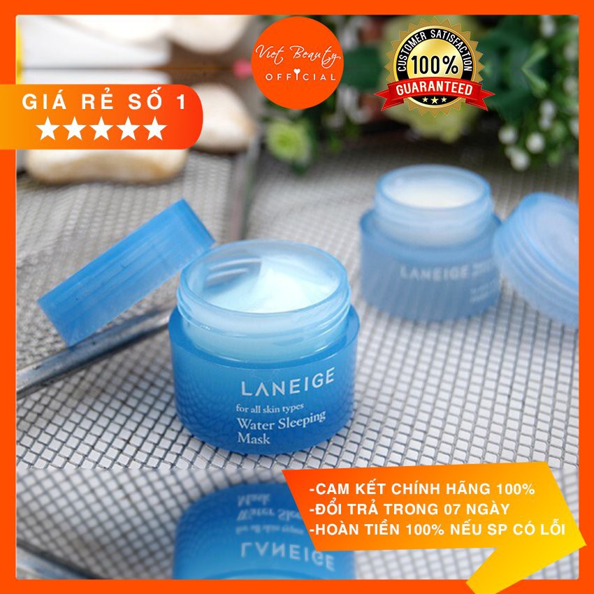 (GIÁ SIÊU TỐT) Mặt Nạ Ngủ cấp nước Laneige Water Sleeping Mask Mini Xanh Hàn Quốc 15ml