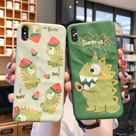 Ốp Lưng Nhàu Nhĩ KHỦNG LONG chất mới cực độc