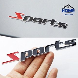 Miếng Dán Kim Loại Hình Logo Thể Thao 3d Thời Trang Trang Trí Xe Hơi / Xe Tải