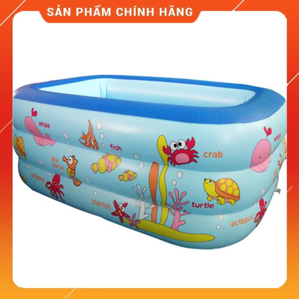 [HÀNG SIÊU TỐT]  BỂ BƠI CHỮ NHẬT 3 TẦNG 1,5M