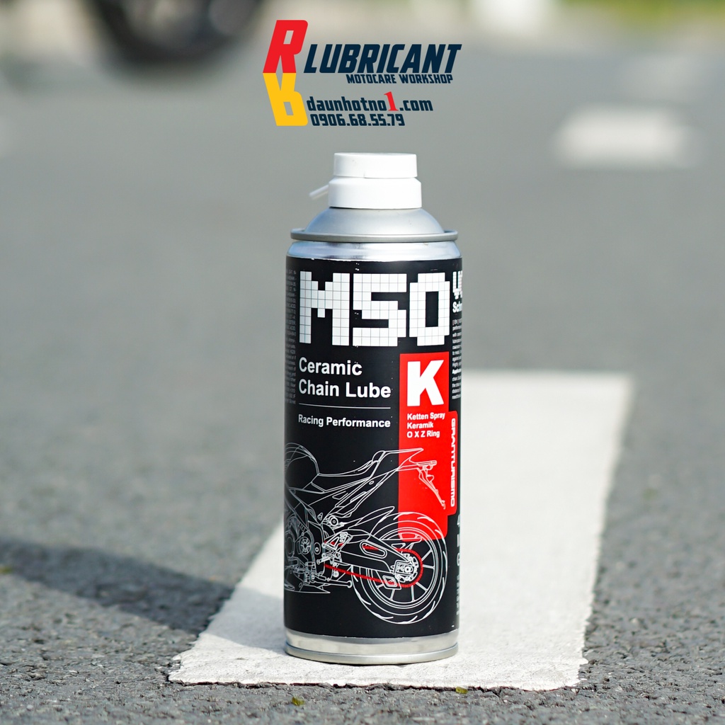 Chai xịt dưỡng sên Voltronic M50 K Ceramic - IX50 Chain Lube