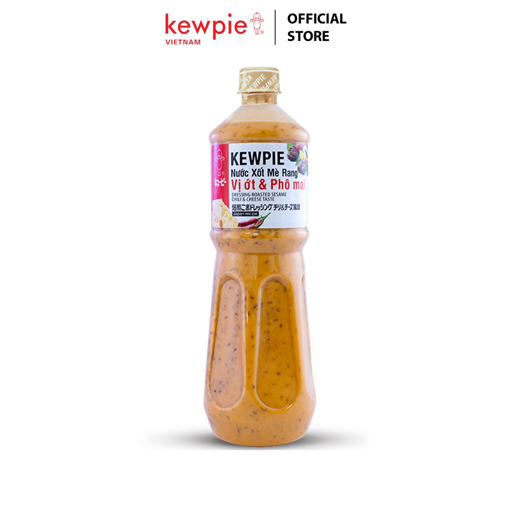 Nước Xốt Mè Rang Kewpie Vị Ớt Và Phô Mai 1L