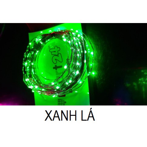 Dây đèn LED lights dài 10M có chui cắm, khách vào chọn mầu nhé