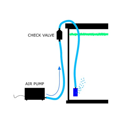 Dây ống sử dụng cho máy sủi oxy/Co2 hồ cá cảnh, thủy sinh