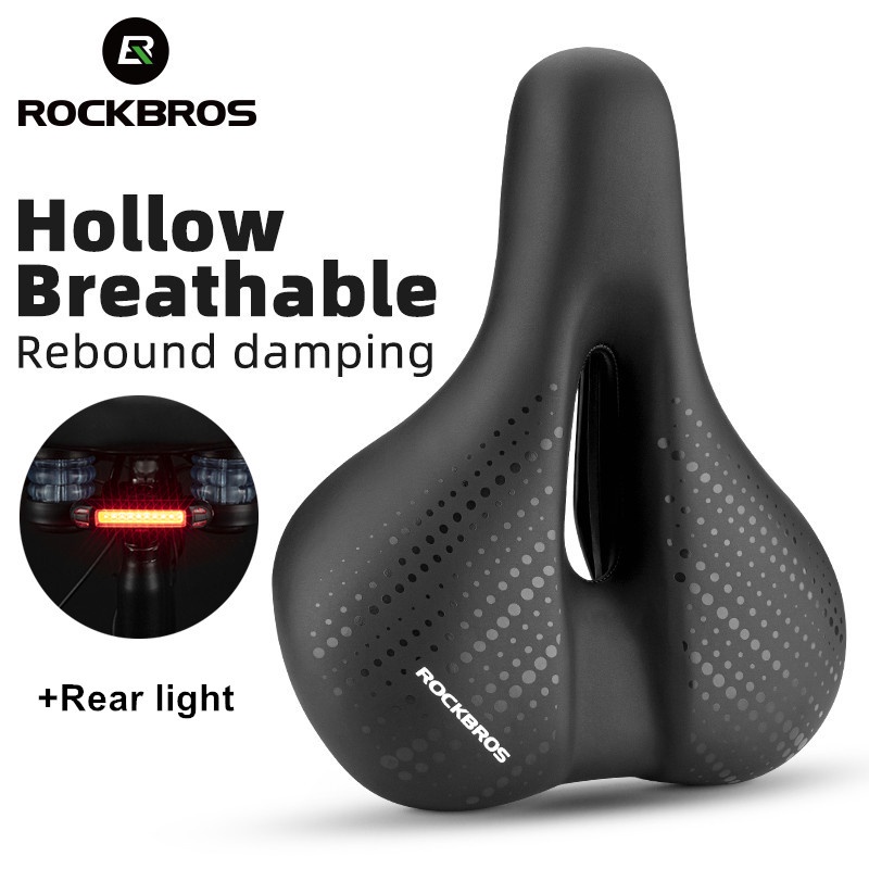 Rockbros Yên Xe Đạp Leo Núi Thoáng Khí Chống Sốc Chuyên Dụng