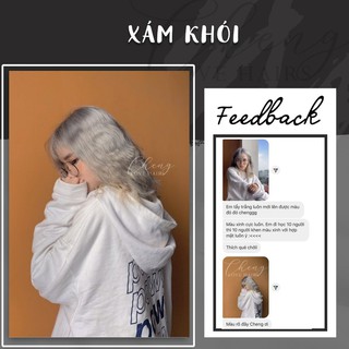 Thuốc nhuộm tóc màu XÁM KHÓI