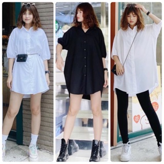 Áo sơmi lai bầu form giấu quần