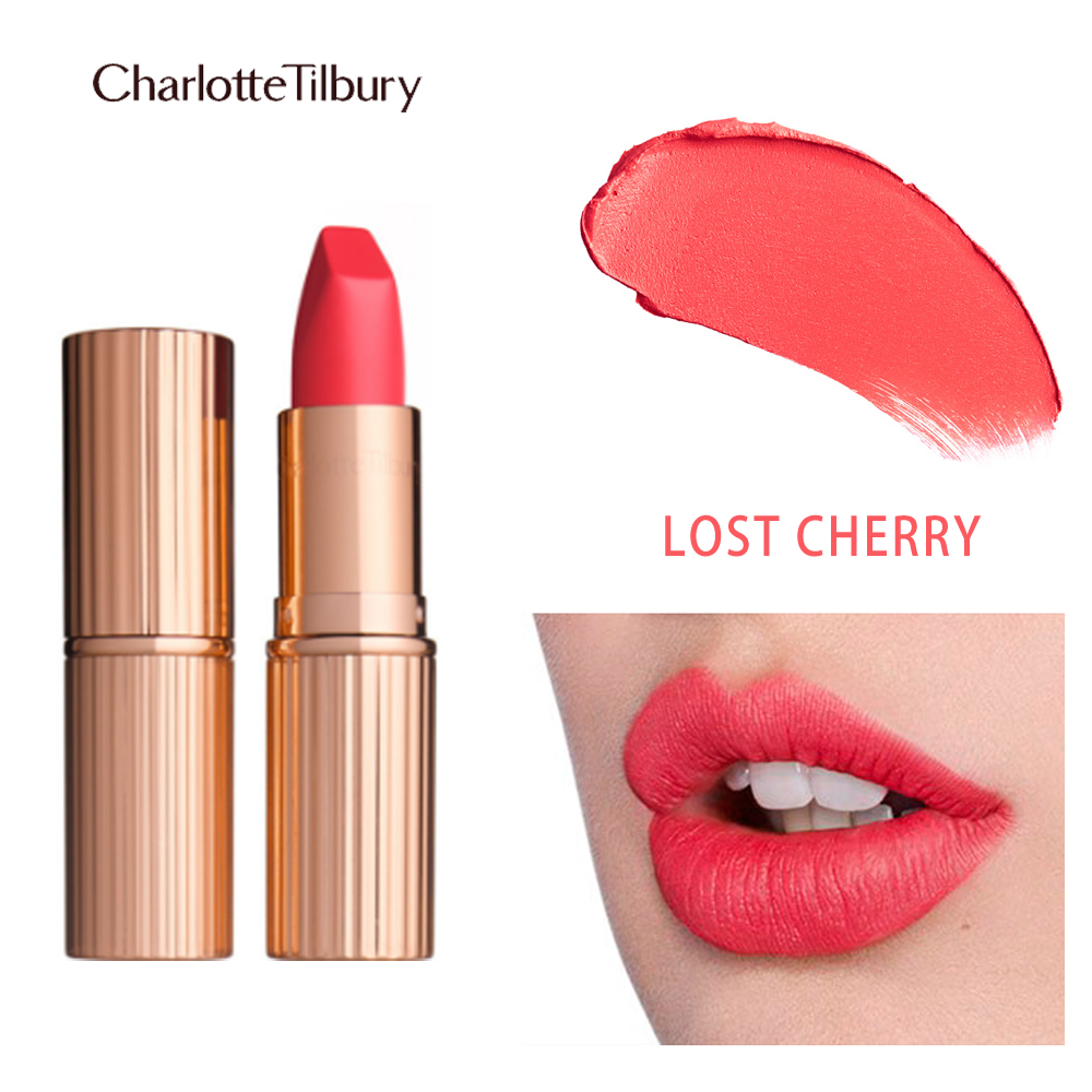 Charlotte Tilbury imported matte lipstick fog face lipstick does not fade, retro moisturizing and moisturizing