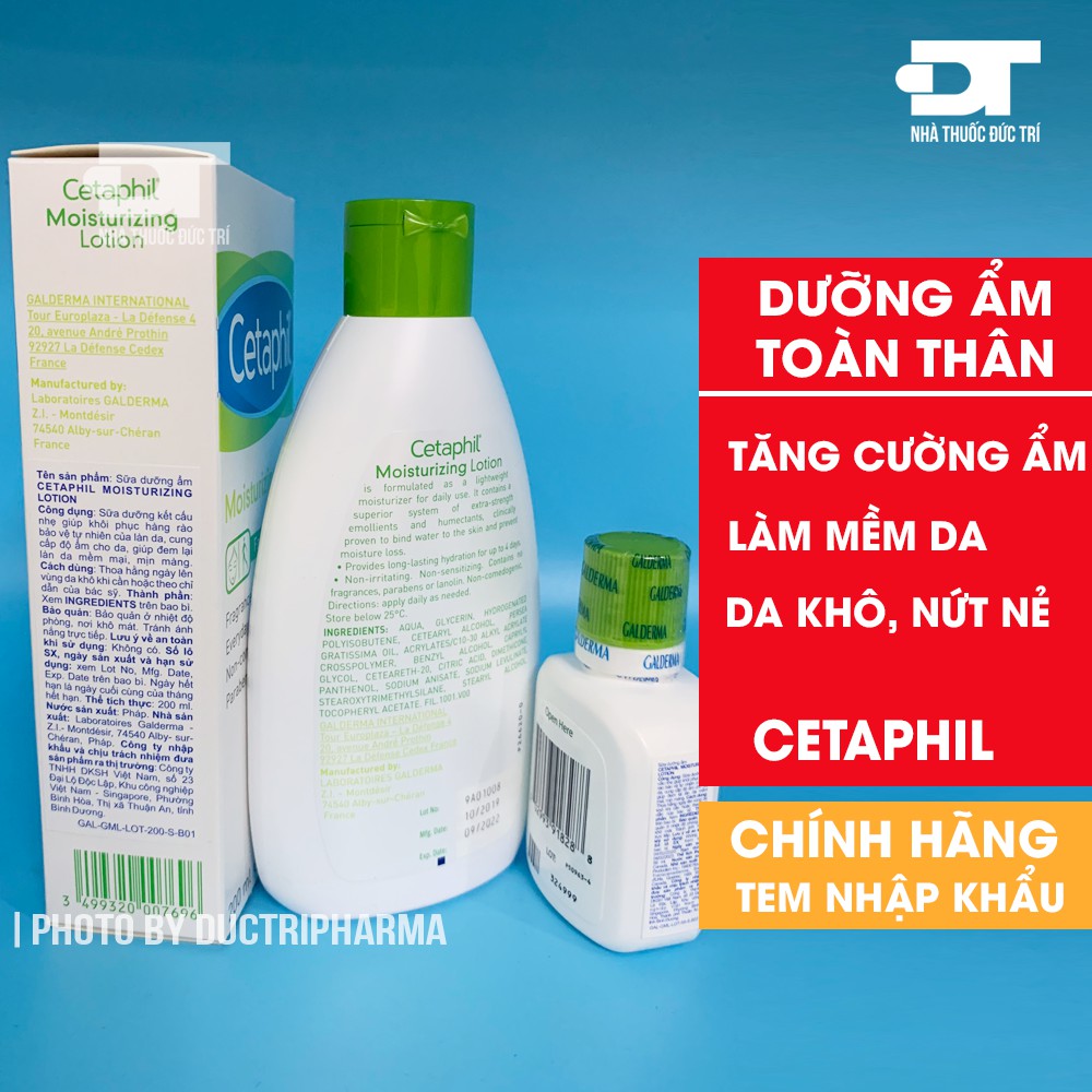 Sữa dưỡng ẩm CETAPHIL MOISTURIZING LOTION