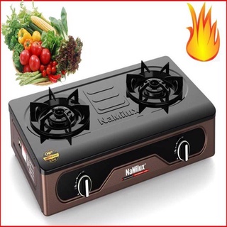 BẾP GAS ĐÔI NAMILUX 2063APF ( MẶT MEN) - HÀNG CHÍNH HÃNG 100%