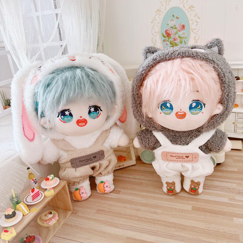 Bộ 20 Áo Sweater Cotton Hình Động Vật Xinh Xắn Dành Cho Búp Bê 20cm