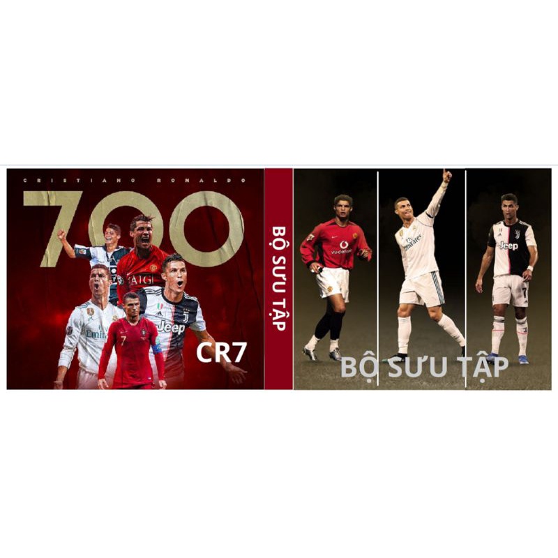 Album Cr7 2002-21( tặng kèm thẻ ronaldo có chữ kí khi mua combo 36 thẻ và album)