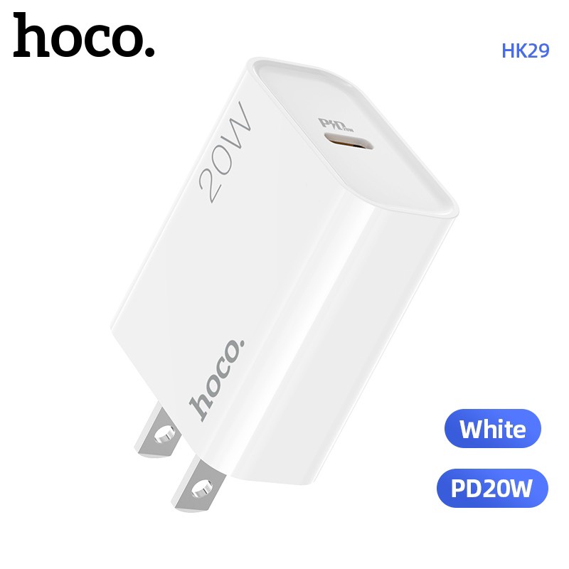 Cóc Sạc Nhanh Hoco HK29 Dragon PD 20W QC3.0 Cổng Type-C
