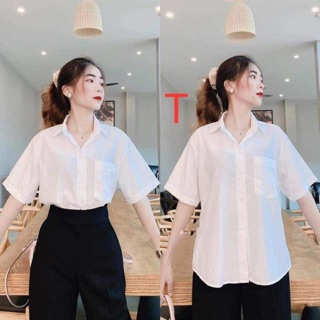 SÉC BỘ ÁO SƠ MI+QUẦN BAGGY CHẤT ĐẸP:130K/SÉC