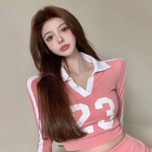 Set Áo polo Ngắn Tay + Chân Váy Ôm Hông Thời Trang Dành Cho Nữ