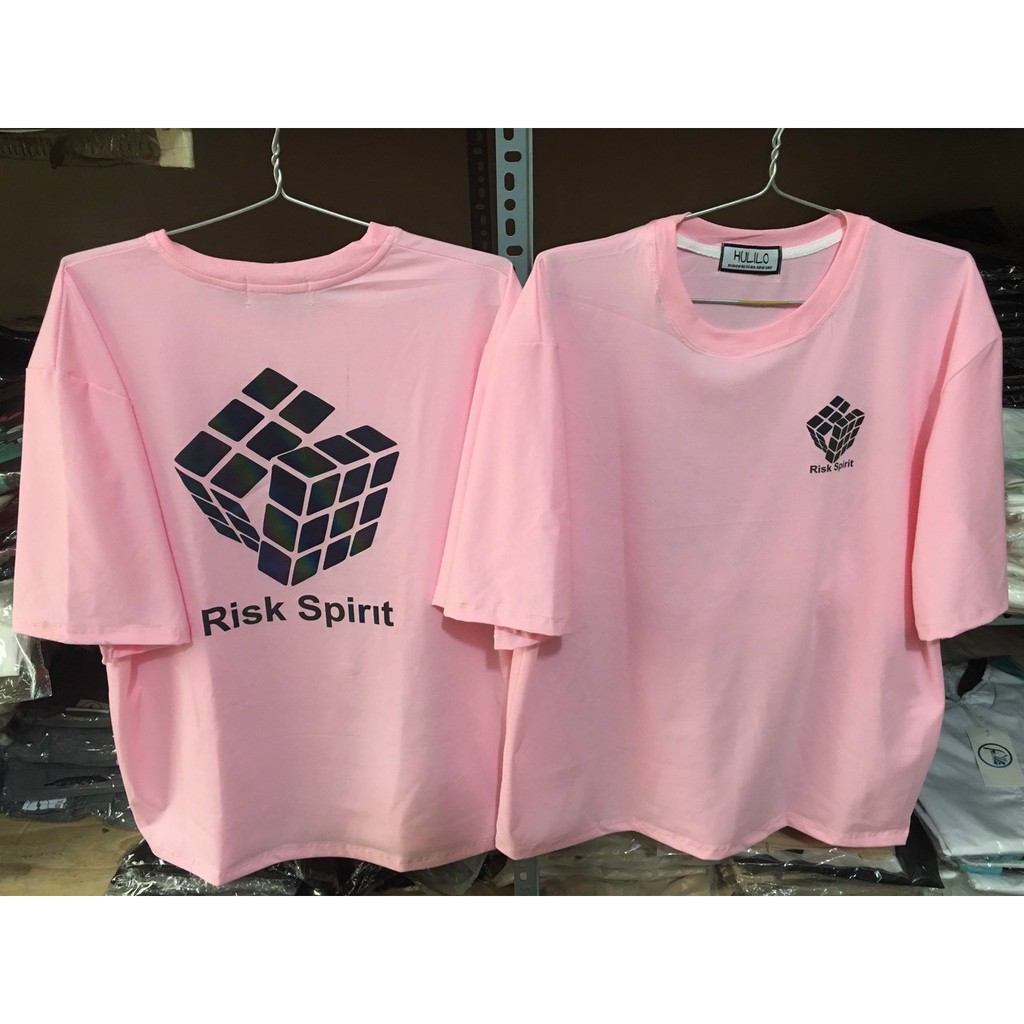 &lt;FREE SHIP&gt; Áo thun nam nữ unisex tay lỡ in phản quang chất thun co giãn 4 chiều (psrubik)