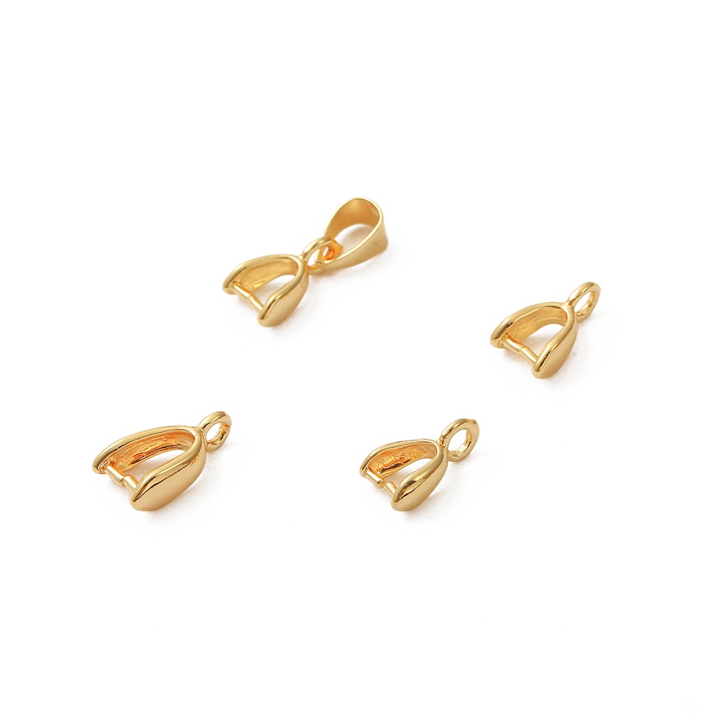 Mặt vòng cổ bằng đồng 6 màu có khóa cài dùng để làm trang sức