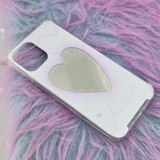 Ốp lưng / Iphone Case Gương Nền hồng tim Aldershop