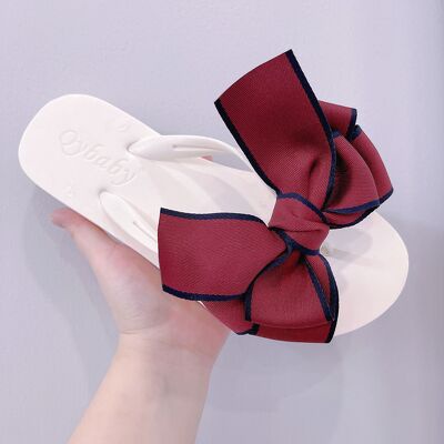 DÉP KẸP XỐP ĐÍNH NƠ TO THẮT GIỮA THỜI TRANG XINH XẮN, DỄ THƯƠNG SHU STORE
