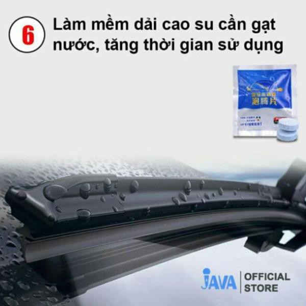 Viên Sủi Rửa Kính Xe Hơi Đậm Đặc Giúp Kính Trong Hơn Hạn Chế Trầy Xước MinhThu Auto HL 0981 599 875