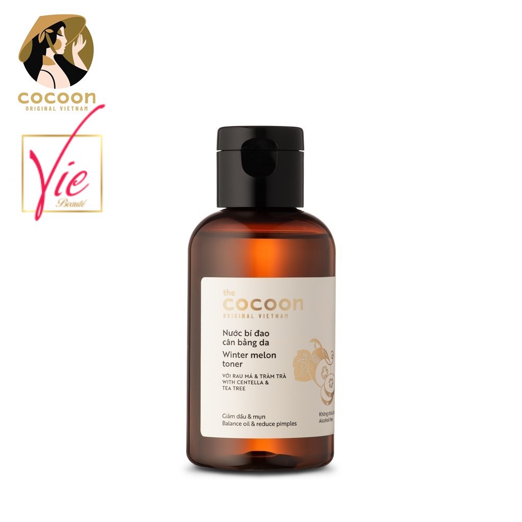 Nước Cân Bằng Cocoon Bí Đao - Winter Melon Toner Cân Bằng Độ pH, Giảm Dầu & Mụn Ẩn | BigBuy360 - bigbuy360.vn