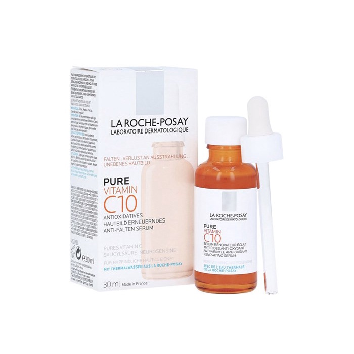 Tinh Chất Làm Sáng Da Và Giảm Thâm Nám La Roche-Posay Redermic Pure Vitamin C10 Serum 30ml