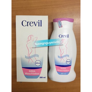 DUNG DỊCH VỆ SINH PHỤ NỮ CAO CẤP CREVIL INTIM WASCHLOTION (100ML & 300ML)