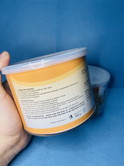 Sáp Wax Lông Nóng Mật Ong Tặng kèm 25 que đè lưỡi