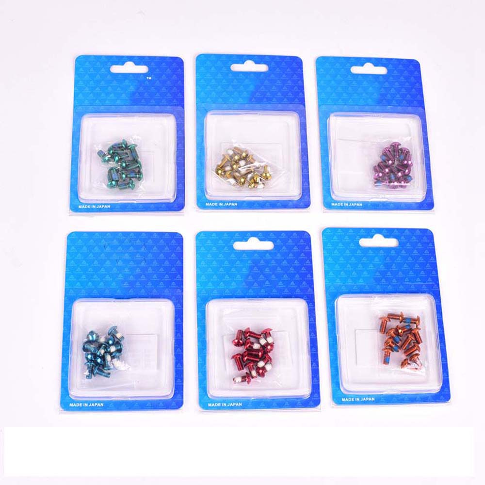 Set 12 Ốc Vít T25 Cố Định Đĩa Phanh Xe Đạp Bằng Thép Hợp Kim Chất Lượng Cao 5mmx10mm