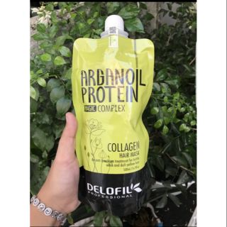 Hấp phục hồi collagen dưỡng ẩm delofil 500ml