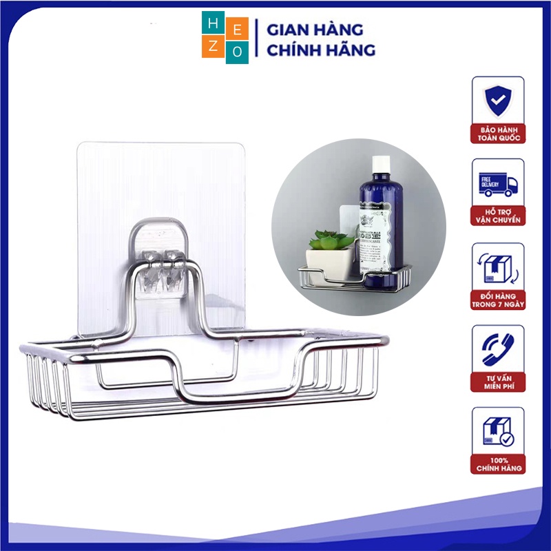 Giá  đựng xà bông trong nhà tắm, chất liệu inox 304 thẩm mỹ, lắp đặt dễ dàng